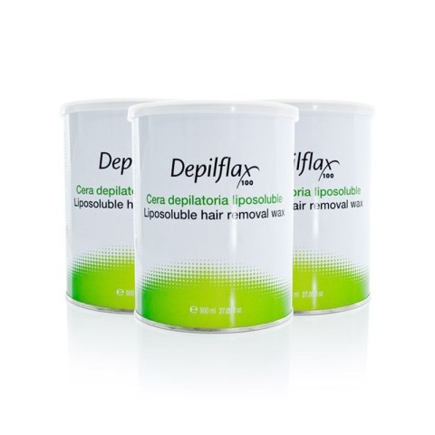 Depilflax 100 wosk do depilacji puszka natural 800 ml Depilflax 100 wosk do depilacji puszka natural 800 ml