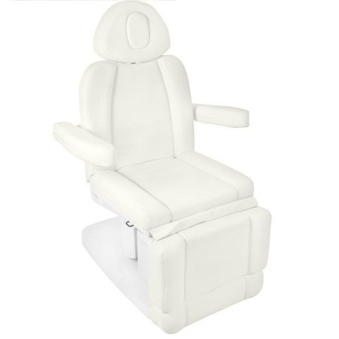 Fotel kosmetyczny elektr. Azzurro 708A 4 siln. biały Fotel kosmetyczny elektr. Azzurro 708A 4 siln. biały