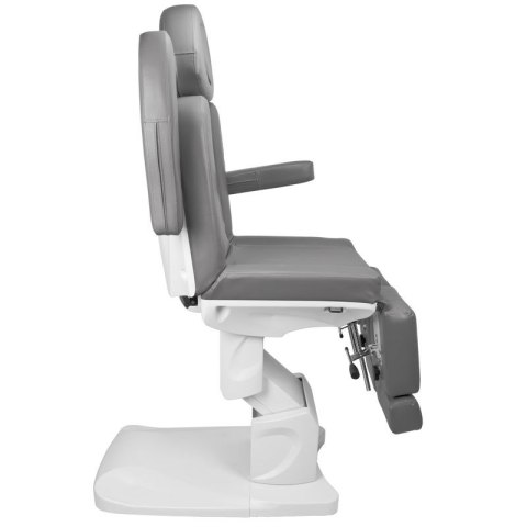 Fotel kosmetyczny elektr. Azzurro 708AS pedi 3 siln. szary Fotel kosmetyczny elektr. Azzurro 708AS pedi 3 siln. szary