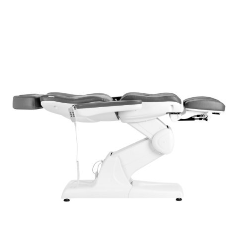 Fotel kosmetyczny elektr. Azzurro 870S pedi 3 siln. szary Fotel kosmetyczny elektr. Azzurro 870S pedi 3 siln. szary