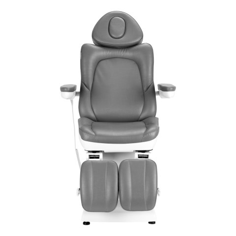Fotel kosmetyczny elektr. Azzurro 870S pedi 3 siln. szary Fotel kosmetyczny elektr. Azzurro 870S pedi 3 siln. szary