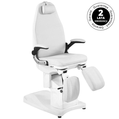Fotel podologiczny elektr. Azzurro 709A 3 siln. biały Fotel podologiczny elektr. Azzurro 709A 3 siln. biały