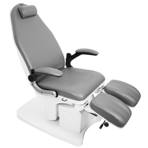 Fotel podologiczny elektr. Azzurro 709A 3 siln. szary Fotel podologiczny elektr. Azzurro 709A 3 siln. szary