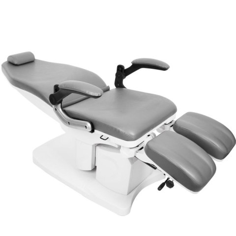 Fotel podologiczny elektr. Azzurro 709A 3 siln. szary Fotel podologiczny elektr. Azzurro 709A 3 siln. szary