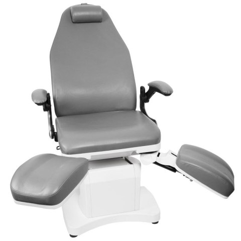 Fotel podologiczny elektr. Azzurro 709A 3 siln. szary Fotel podologiczny elektr. Azzurro 709A 3 siln. szary