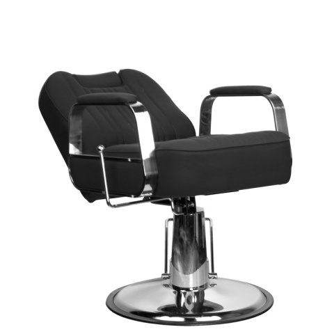 Gabbiano fotel barberski Rufo czarny Gabbiano fotel barberski Rufo czarny