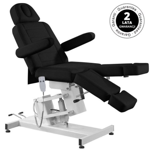 Fotel kosmetyczny elektr. Azzurro 706 pedi 1 siln. czarny Fotel kosmetyczny elektr. Azzurro 706 pedi 1 siln. czarny