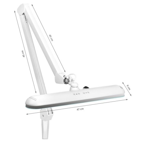 Lampa warsztatowa led Elegante 801-tl z imadełkiem reg. natężenie i barwa światła white Lampa warsztatowa led Elegante 801-tl z imadełkiem reg. natężenie i barwa światła white