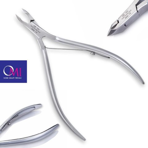 Omi pro-line cążki CB-101 cuticle nipper jaw 12/4 mm box joint Omi pro-line cążki CB-101 cuticle nipper jaw 12/4 mm box joint