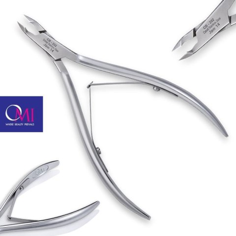 Omi pro-line cążki CB-202 cuticle nipper jaw 12/4 mm lap joint Omi pro-line cążki CB-202 cuticle nipper jaw 12/4 mm lap joint