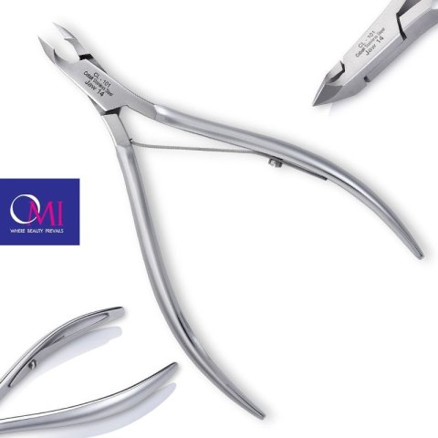 Omi pro-line cążki CL-101 cuticle nipper jaw 12/4 mm lap joint Omi pro-line cążki CL-101 cuticle nipper jaw 12/4 mm lap joint