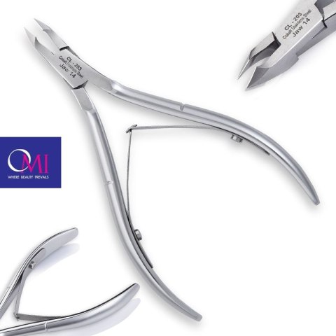 Omi pro-line cążki CL-203 cuticle nippers jaw12 /4 mm lap joint Omi pro-line cążki CL-203 cuticle nippers jaw12 /4 mm lap joint