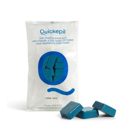 QUICKEPIL WOSK TWARDY BEZPASKOWY DO DEPILACJI 1 KG NIEBIESKI QUICKEPIL WOSK TWARDY BEZPASKOWY DO DEPILACJI 1 KG NIEBIESKI