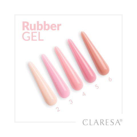 Claresa Żel budujący Rubber żel 3 45g Claresa Żel budujący Rubber żel 3 45g