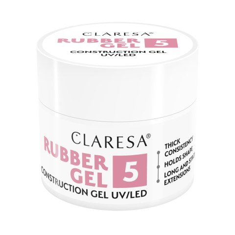 Claresa Żel budujący Rubber żel 5 45g Claresa Żel budujący Rubber żel 5 45g