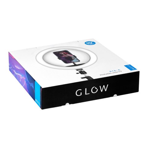 GLOW lampa pierścieniowa ring 10"" bsc ze statywem 10W GLOW lampa pierścieniowa ring 10"" bsc ze statywem 10W
