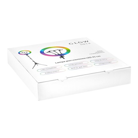 GLOW lampa pierścieniowa ring 18"" RGB bsc ze statywem 45W GLOW lampa pierścieniowa ring 18"" RGB bsc ze statywem 45W