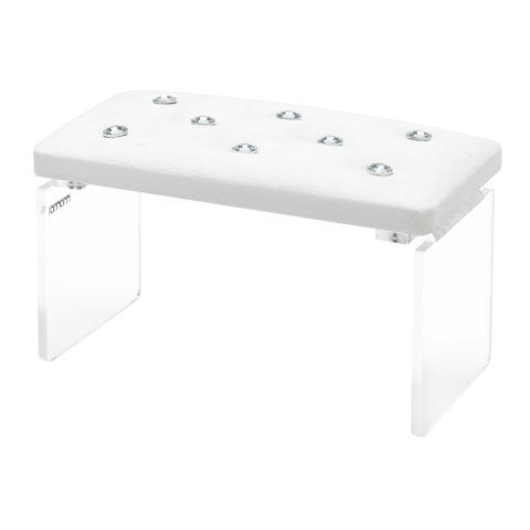 Podpórka do manicure Momo Diamond Welur Ecru Podpórka do manicure Momo Diamond Welur Ecru