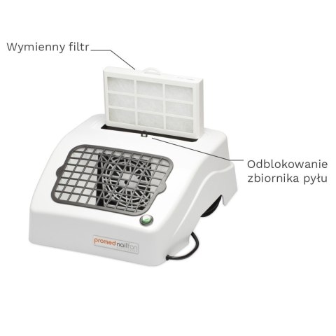 Wymienny filtr pochłaniacza pyłu Promed Wymienny filtr pochłaniacza pyłu Promed