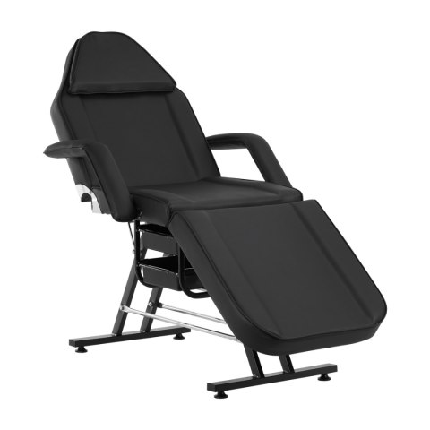Fotel kosmetyczny Sillon z kuwetami czarny Fotel kosmetyczny Sillon z kuwetami czarny