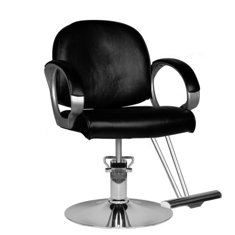 Hair System fotel fryzjerski HS00 czarny Hair System fotel fryzjerski HS00 czarny
