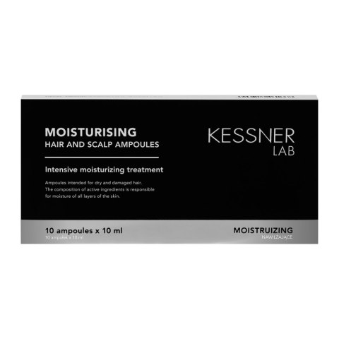 KESSNER LAB Moisturising ampułki do skóry głowy i włosów 10 x 10 ml KESSNER LAB Moisturising ampułki do skóry głowy i włosów 10 x 10 ml