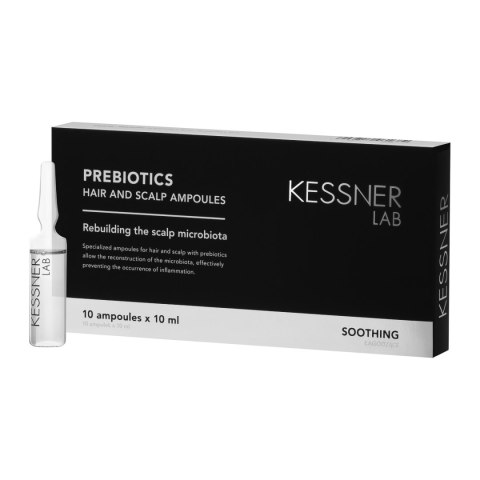 KESSNER LAB Prebiotic ampułki do skóry głowy i włosów 10 x 10 ml KESSNER LAB Prebiotic ampułki do skóry głowy i włosów 10 x 10 ml