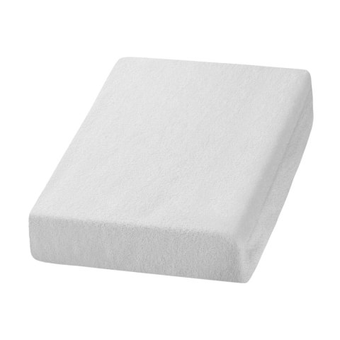 Prześcieradło frotte białe Prześcieradło frotte białe