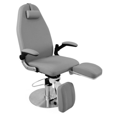 Fotel podologiczny hydrauliczny Azzurro 713A szary Fotel podologiczny hydrauliczny Azzurro 713A szary