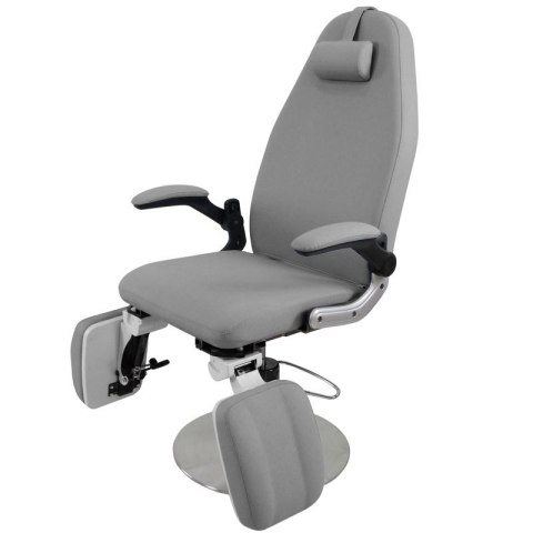 Fotel podologiczny hydrauliczny Azzurro 713A szary Fotel podologiczny hydrauliczny Azzurro 713A szary