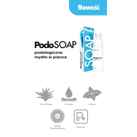 Podoland Podosoap podologiczne mydło w piance 100 ml Podoland Podosoap podologiczne mydło w piance 100 ml