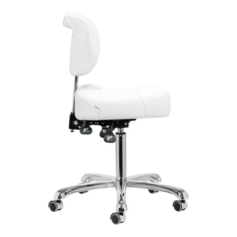 Taboret podologiczny 1005 Giovanni biały Taboret podologiczny 1005 Giovanni biały