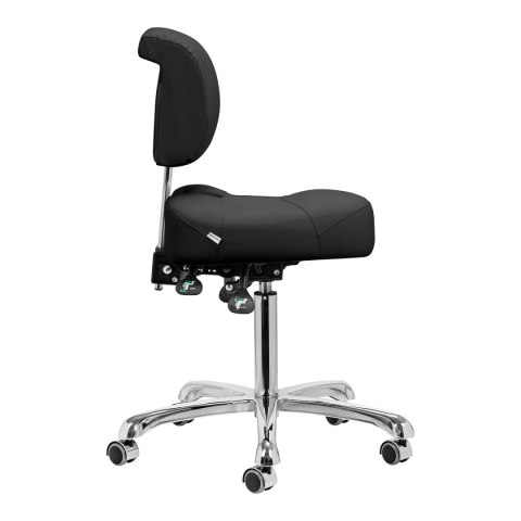 Taboret podologiczny 1005 Giovanni czarny Taboret podologiczny 1005 Giovanni czarny