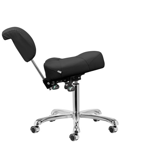 Taboret podologiczny 1005 Giovanni czarny Taboret podologiczny 1005 Giovanni czarny