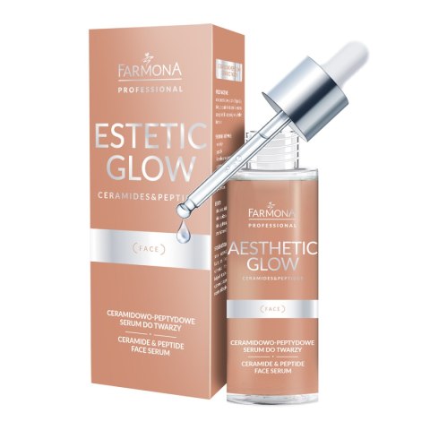 Farmona Aesthetic glow Ceramidowo-peptydowe serum do twarzy 30 ml Farmona Aesthetic glow Ceramidowo-peptydowe serum do twarzy 30 ml