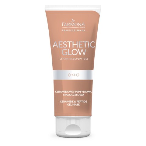 Farmona aesthetic glow ceramidowo-peptydowa maska żelowa 200ml Farmona aesthetic glow ceramidowo-peptydowa maska żelowa 200ml