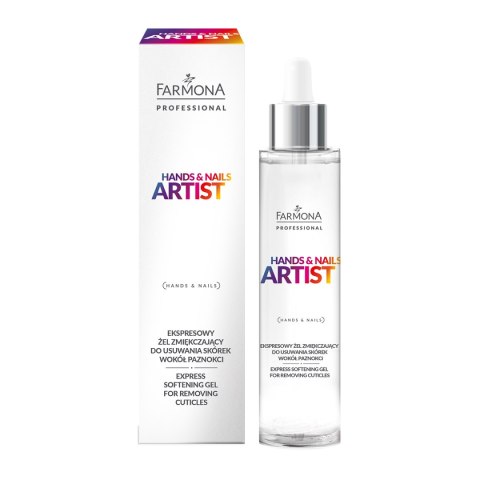 Farmona hands & nails artist ekspresowy żel zmiękczający do usuwania skórek wokół paznokci 50ml Farmona hands & nails artist ekspresowy żel zmiękczający do usuwania skórek wokół paznokci 50ml