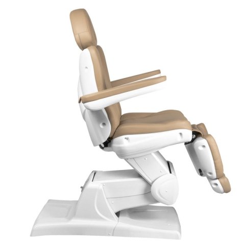 Fotel kosmetyczny elektr. Azzurro 870 3 siln. cappuccino Fotel kosmetyczny elektr. Azzurro 870 3 siln. cappuccino