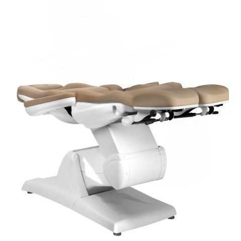 Fotel kosmetyczny elektr. Azzurro 870S pedi 3 siln. cappuccino Fotel kosmetyczny elektr. Azzurro 870S pedi 3 siln. cappuccino