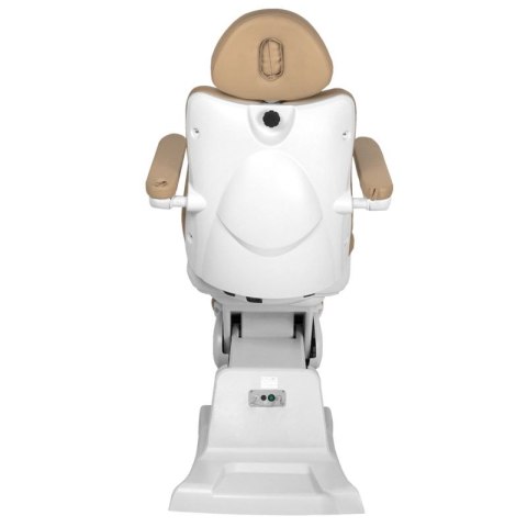 Fotel kosmetyczny elektr. Azzurro 870S pedi 3 siln. cappuccino Fotel kosmetyczny elektr. Azzurro 870S pedi 3 siln. cappuccino