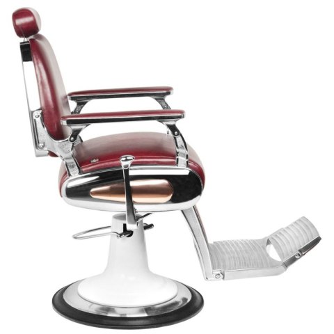 Gabbiano fotel barberski Moto Style bordowy Gabbiano fotel barberski Moto Style bordowy