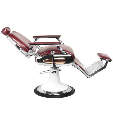 Gabbiano fotel barberski Moto Style bordowy Gabbiano fotel barberski Moto Style bordowy