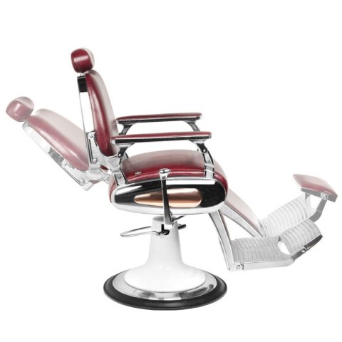 Gabbiano fotel barberski Moto Style bordowy Gabbiano fotel barberski Moto Style bordowy