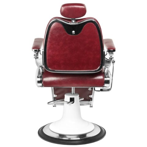 Gabbiano fotel barberski Moto Style bordowy Gabbiano fotel barberski Moto Style bordowy