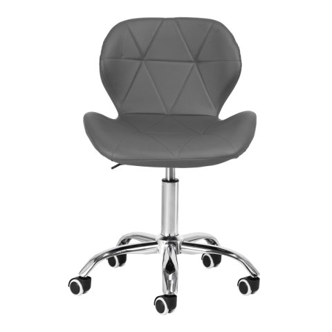 Taboret kosmetyczny QS-06 szary Taboret kosmetyczny QS-06 szary