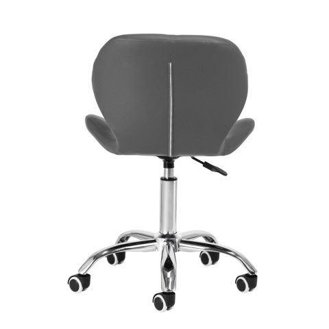 Taboret kosmetyczny QS-06 szary Taboret kosmetyczny QS-06 szary