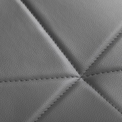 Taboret kosmetyczny QS-06 szary Taboret kosmetyczny QS-06 szary