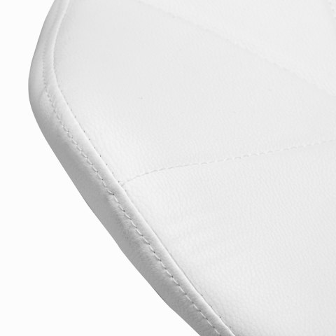 Taboret kosmetyczny QS-06G złoto biały Taboret kosmetyczny QS-06G złoto biały