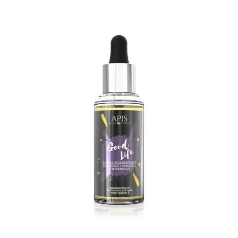 Apis good life oliwka regenerująca do skórek i paznokci z witaminą E 30 ml Apis good life oliwka regenerująca do skórek i paznokci z witaminą E 30 ml