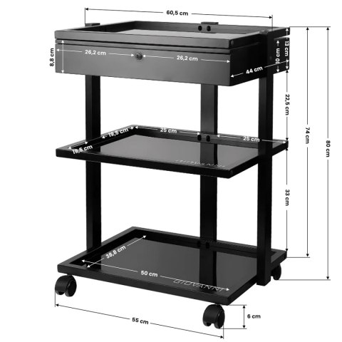 Asystor do tatuażu Pro Ink 1040A czarny Asystor do tatuażu Pro Ink 1040A czarny
